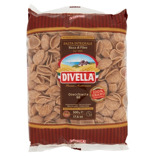 [000000138] Divella Orecchiette Integrali Gr.500