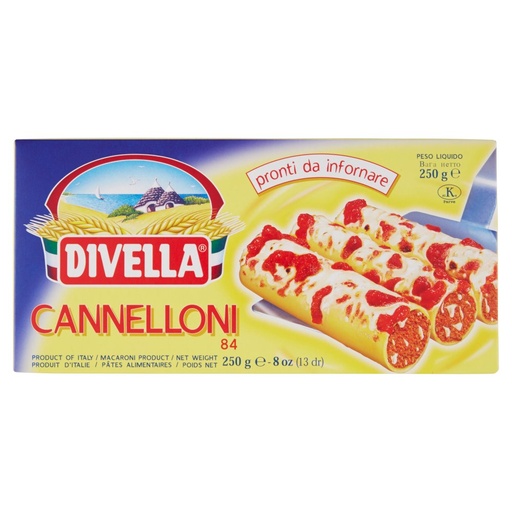 [000000139] Divella Specialita’ Cannelloni N°84 Gr.250