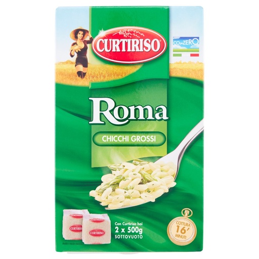 [000000165] Curtiriso Riso Roma Chicchi Grossi Pz.2 X Gr.500