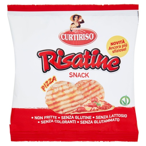 [000000166] Curtiriso Risatine Snack alla Pizza Gr.30