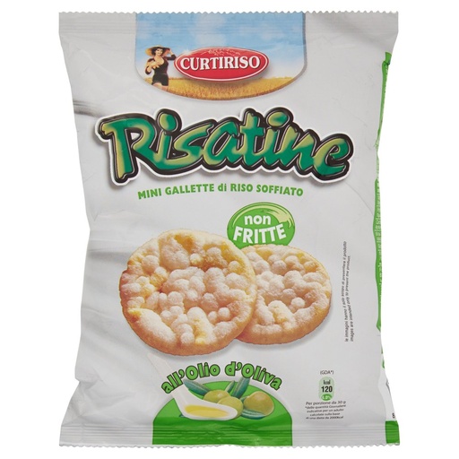 [000000167] Curtiriso Risatine Snack all'Olio di Oliva Gr.30