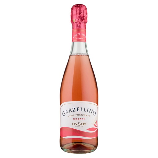 [000000207] Garzellino Rosato Frizzante Secco Emilia Igt Cl.75 Vol.10°