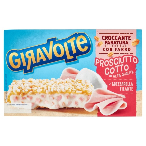 [000000209] Casa Modena Giravolte Crocca&Fila Cotto e Mozzarella Gr.85X2