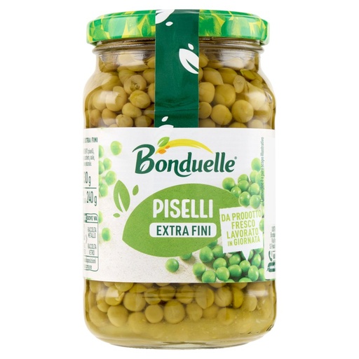 [000000214] Bonduelle Pisellini Extra Fini Vaso Vetro Gr.330