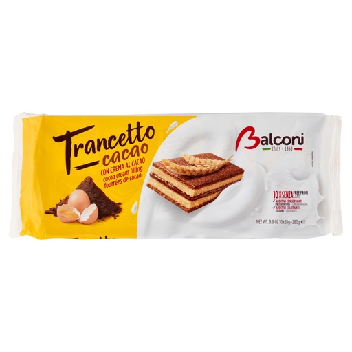 [000000233] Balconi Trancetto Cacao Gr.280 Pz.10