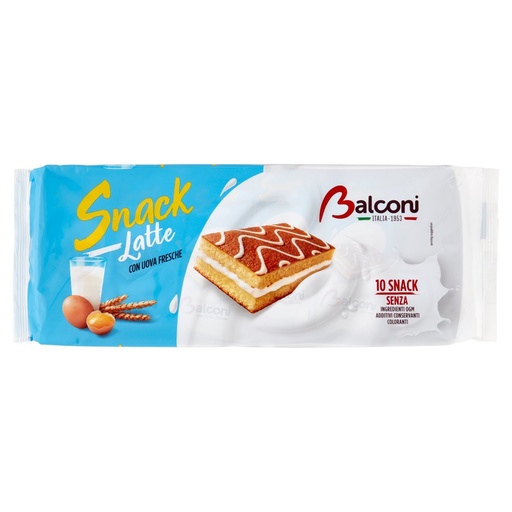 [000000235] BALCONI SNACK LATTE PZ.10 GR.280