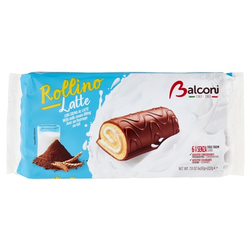[000000237] Balconi Rollino al Latte Gr.222 Pz.6