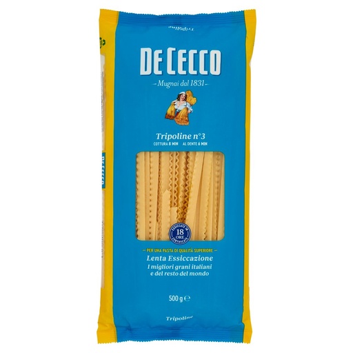[000000279] De Cecco Tripoline N°3 Gr.500