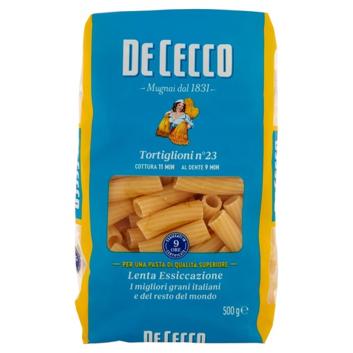 [000000292] De Cecco Tortiglioni N°23 Gr.500