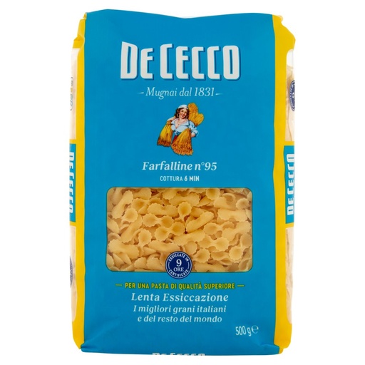 [000000296] De Cecco Farfalline N°95 Gr.500