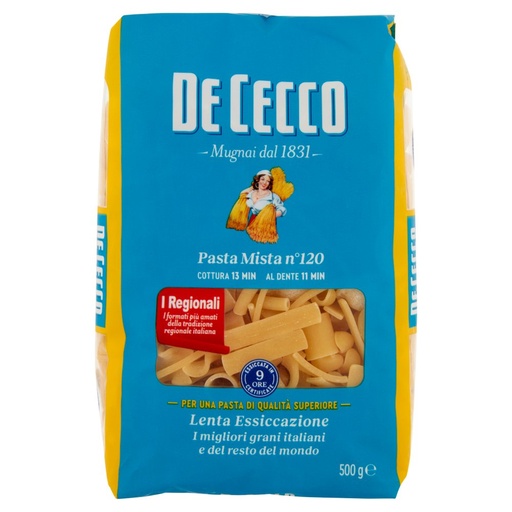 [000000307] De Cecco Pasta Mista N°120 Gr.500