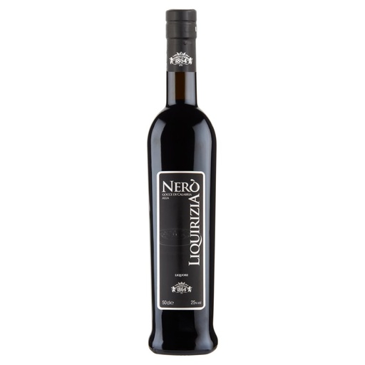 [000000339] Liquorificio 1864 Nerò Gocce di Calabria alla Liquirizia Cl.50 Vol.25°