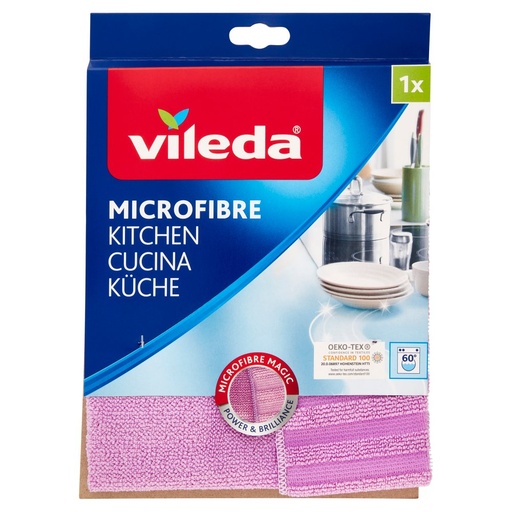 [000000388] Vileda Panno Microfibre Cucina Cm.32X32
