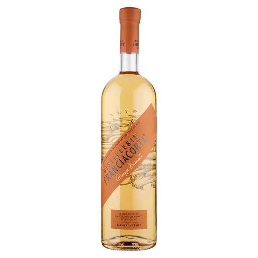 [000000409] Fratelli Gozio Grappa La Corte di Franciacorta Barricata L.1 Vol.40°