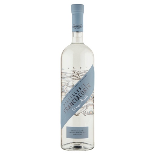 [000000410] Fratelli Gozio Grappa La Corte di Franciacorta Bianca L.1 Vol.40°