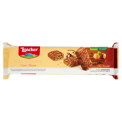 [000000418] Loacker Gran Pasticceria Creme Noisette Gr.100