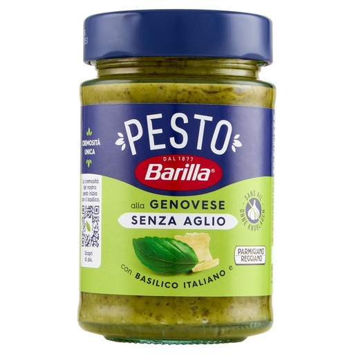 [000000433] Barilla Pesto alla Genovese senza Aglio Gr.190