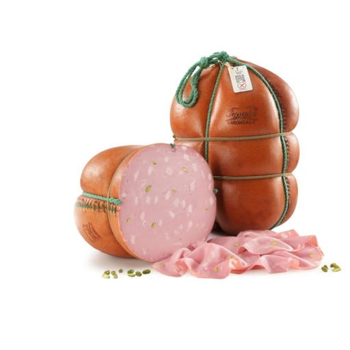 [000000442] Palmieri Mortadella Favola Svottovuoto con Pistacchio Kg.12 Pz.1