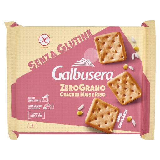 [000000495] Galbusera Zerograno Cracker Gr.320