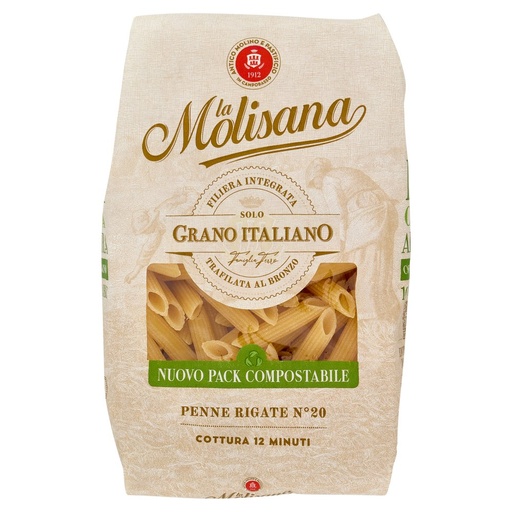 [000000581] La Molisana Penne Rigate N°20 Gr.500