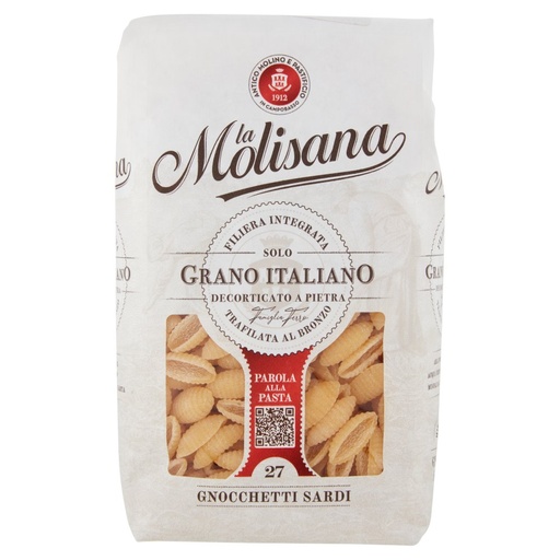 [000000592] La Molisana Gnocchetti Sardi N°27 Gr.500