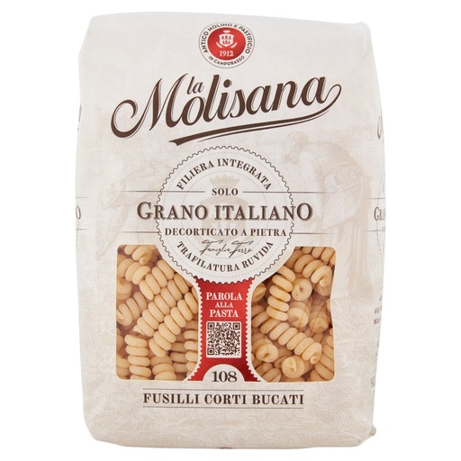 [000000594] La Molisana Fusilli Corti Bucati N°108 Gr.500