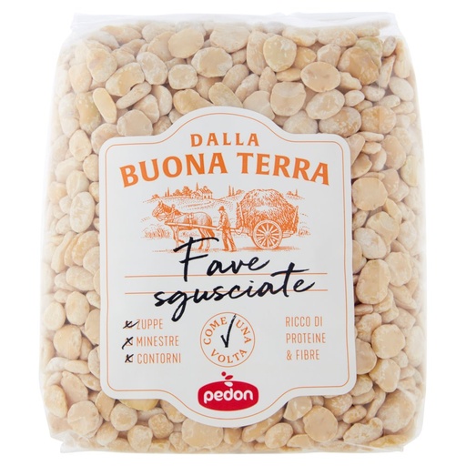 [000000636] Pedon Buona Terra Fave Sgusciate Gr.500