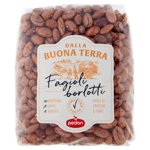 [000000641] Pedon Buona Terra Fagioli Borlotti Gr.500