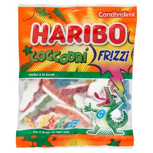 [000000649] Haribo Busta Coccodri Frizzanti Gr.175