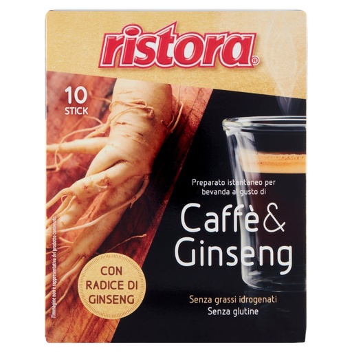 [000000721] Ristora Preparato Caffe e Ginseng Stick Pz.10