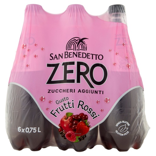 [000000750] San Benedetto Zero Frutti Rossi Cl.75