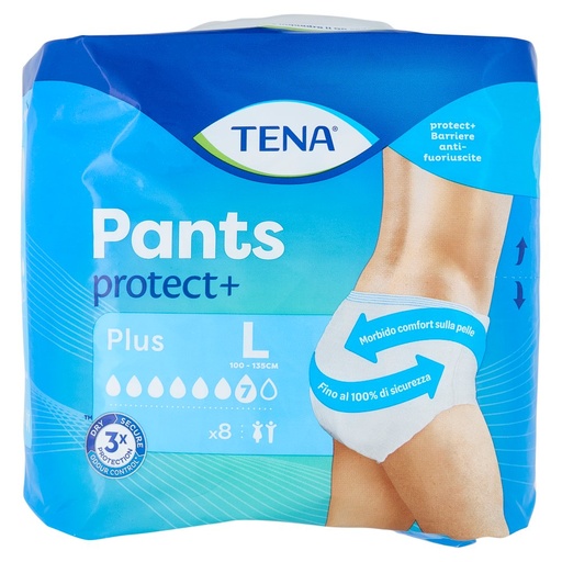 [000000817] Tena Pants Protect Plus L Pz.8