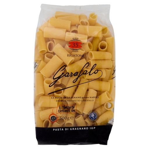 [000000837] Garofalo Rigatoni N°35 Gr.500