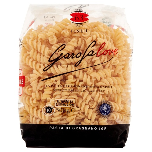 [000000839] Garofalo Fusilli N°63 Gr.500