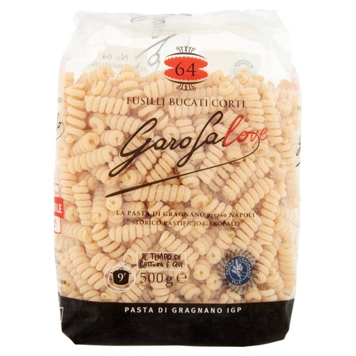[000000843] Garofalo Fusilli Bucati Corti N°64 Gr.500