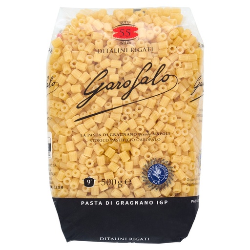 [000000853] Garofalo Ditalini Rigati N°55 Gr.500