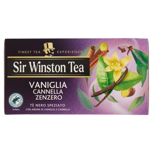 [000000863] Sir Winston Te' Nero Zenzero e Limone 20 Filtri