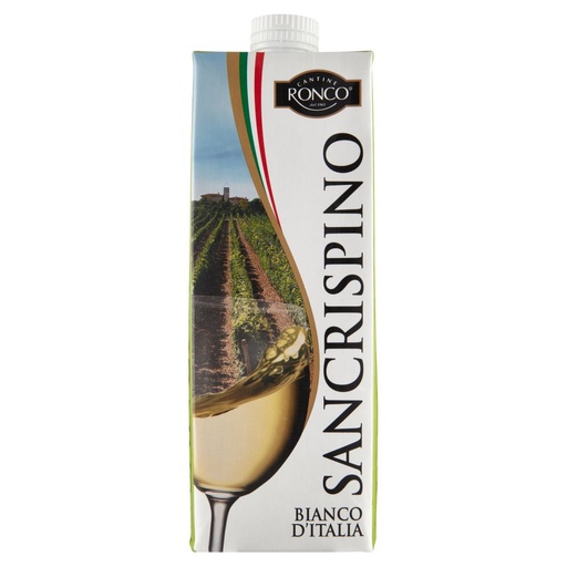 [000000869] Ronco Sancrispino Bianco D'Italia Brick Lt.1 Vol.10,5°