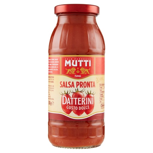 [000000900] Mutti Salsa Pronta Pomodori Datterini Gr.300