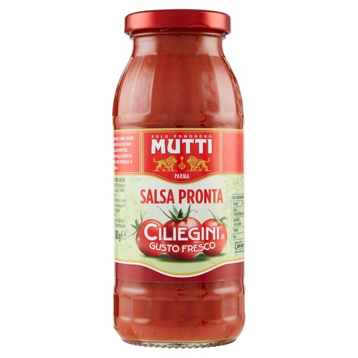 [000000901] Mutti Salsa Pronta Pomodori Ciliegini Gr.300