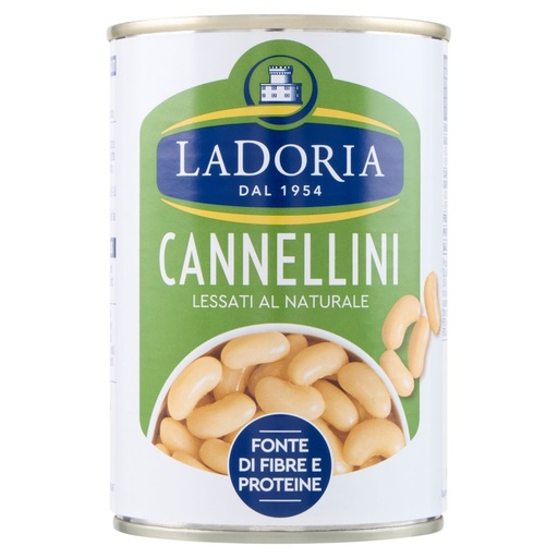 [000000923] La Doria Fagioli Cannellini Gr.400