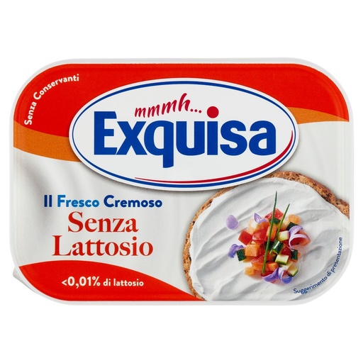 [000000985] Exquisa Latticino Fresco senza Lattosio Gr.175
