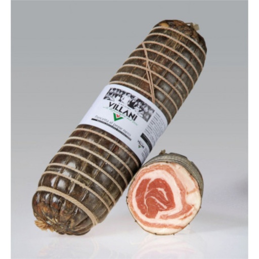 [000001015] Villani Pancetta Pepe Nero Kg.3,5 Pz.1