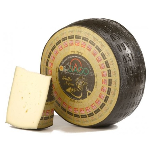 [000001049] Asiago Dop Cappato Nero Kg.13