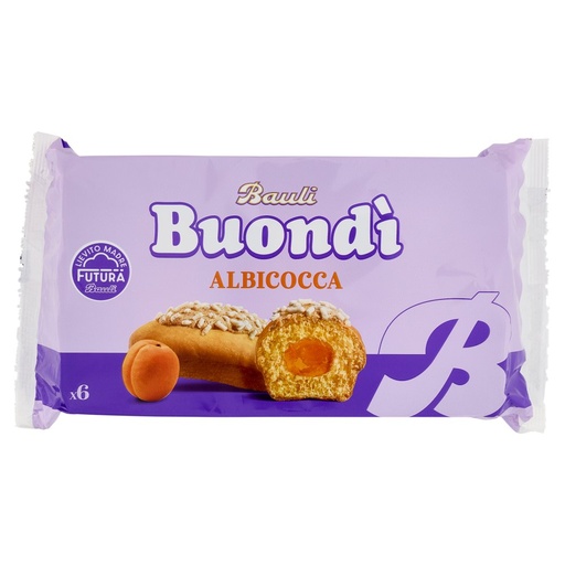 [000001105] Buondì Motta Albicocca Gr.198 Pz.6