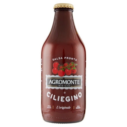 [000001117] Agromonte Salsa Pronta di Pomodoro Ciliegino Gr.330