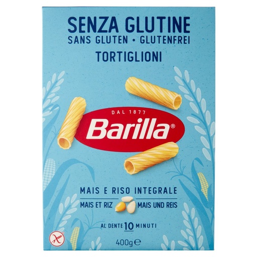 [000001157] Barilla Senza Glutine Tortiglioni Gr.400