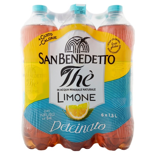 [000001192] San Benedetto Thè Limone Deteinato Lt.1,5