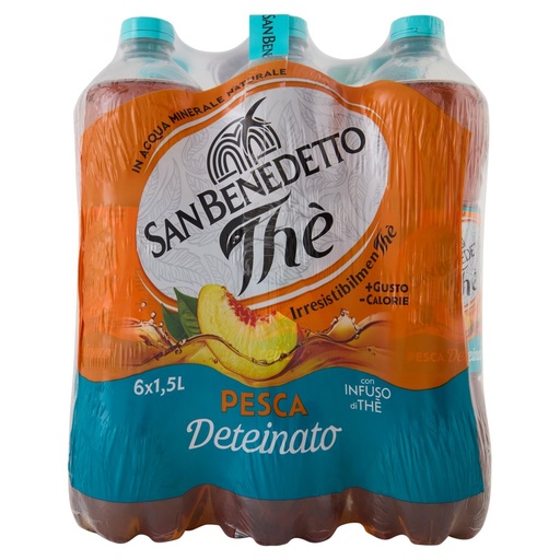 [000001193] San Benedetto Thè Pesca Deteinato Lt.1,5