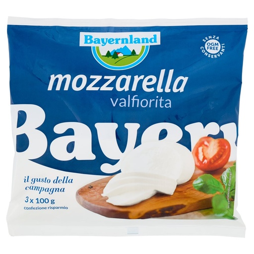 [000001217] Bayernland Mozzarella Valfiorita Gr.100X3